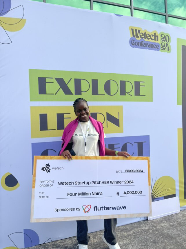 Meet Omolara Sanni, Winner of Wetech’s PitchHer Contest 2024